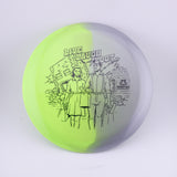 Doomsday Discs Retina Propaganda – Green/Silver "Be Happy, The End is Near" 173-176g
