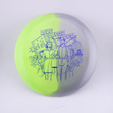 Doomsday Discs Retina Propaganda – Green/Silver "Be Happy, The End is Near" 173-176g
