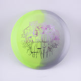 Doomsday Discs Retina Propaganda – Green/Silver "Be Happy, The End is Near" 173-176g