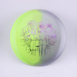 Doomsday Discs Retina Propaganda – Green/Silver "Be Happy, The End is Near" 173-176g