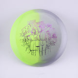 Doomsday Discs Retina Propaganda – Green/Silver "Be Happy, The End is Near" 173-176g