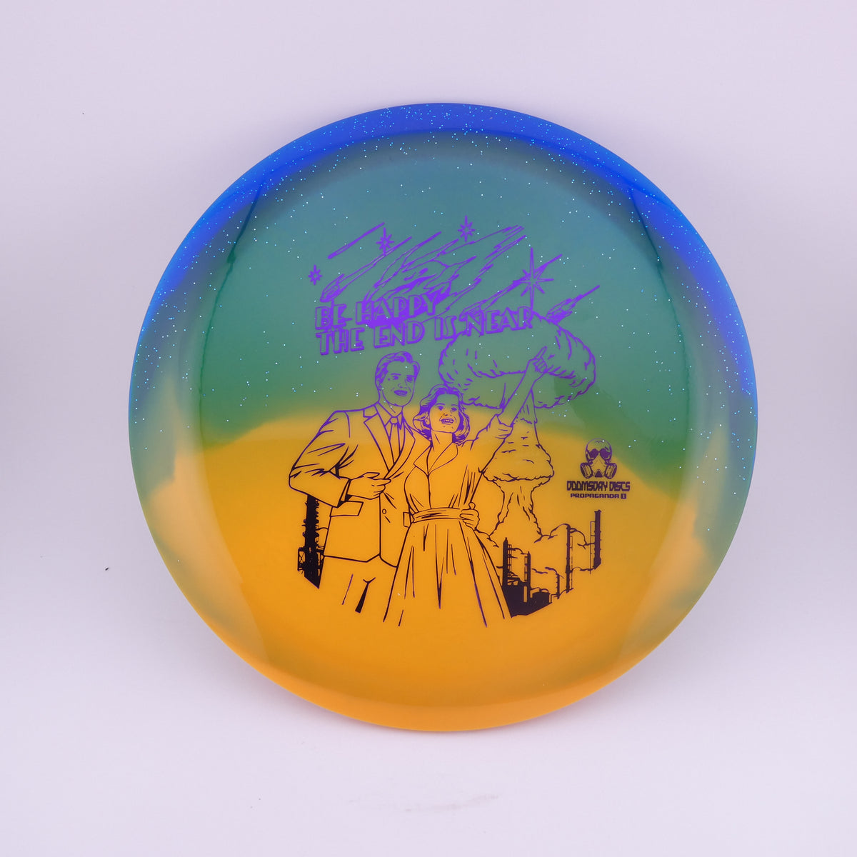Doomsday Discs Retina Propaganda – Blue/Orange "Live Laugh Loot" 173-176g
