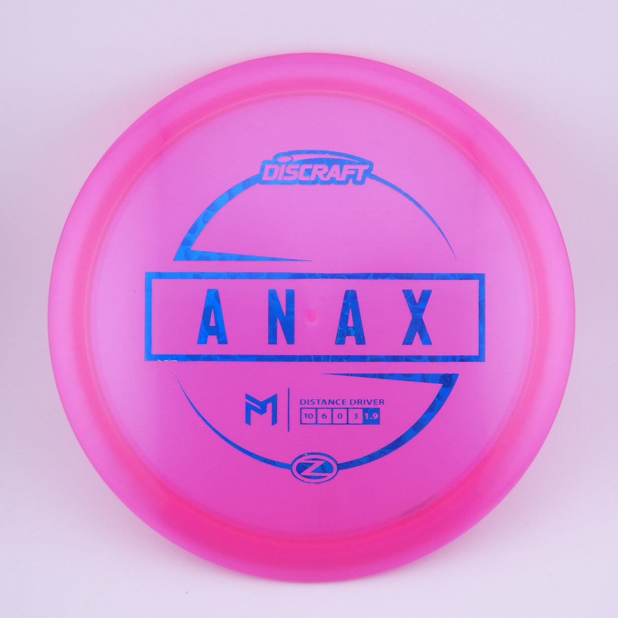 Discraft Paul McBeth Z Anax 167-169g control driver disc golf disc
