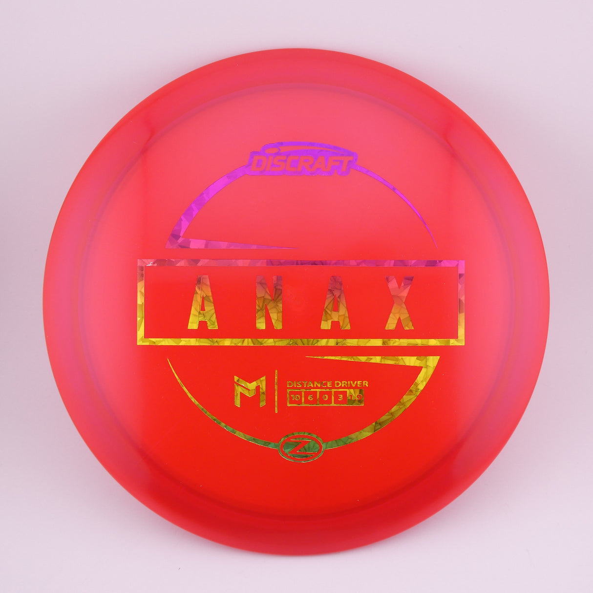 Discraft Paul McBeth Z Anax 167-169g control driver disc golf disc