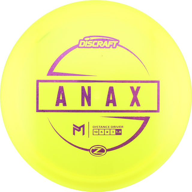 Discraft Paul McBeth Z Anax 173-174g control driver disc golf disc