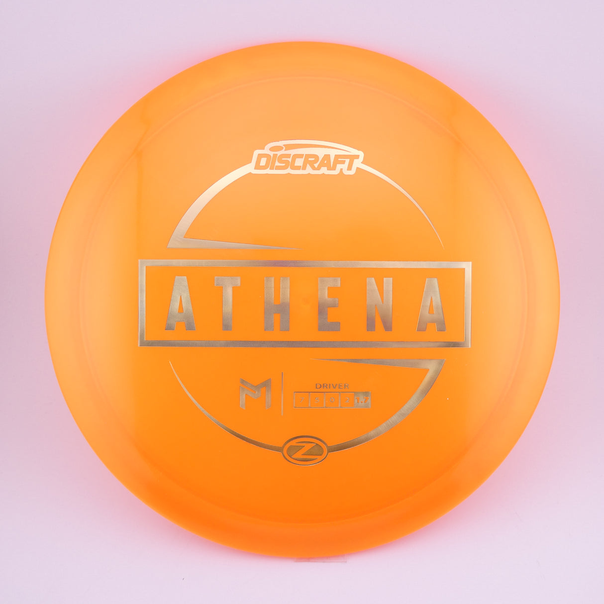 Discraft Paul McBeth Z Athena 167-169g control driver disc golf disc