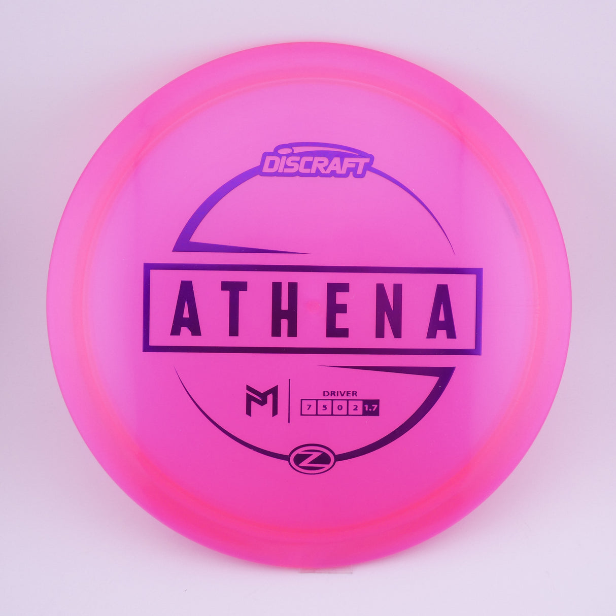 Discraft Paul McBeth Z Athena 170-172g control driver disc golf disc