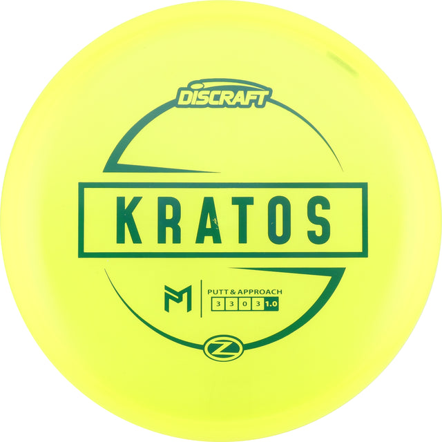 Discraft Paul McBeth Z Kratos 167-169g putt & approach disc disc golf disc