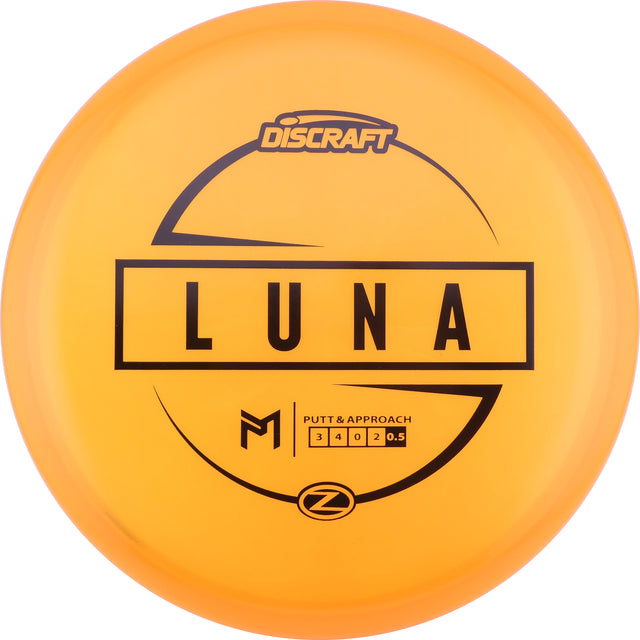 Paul McBeth Z Luna 170-172g putt & approach disc disc golf disc