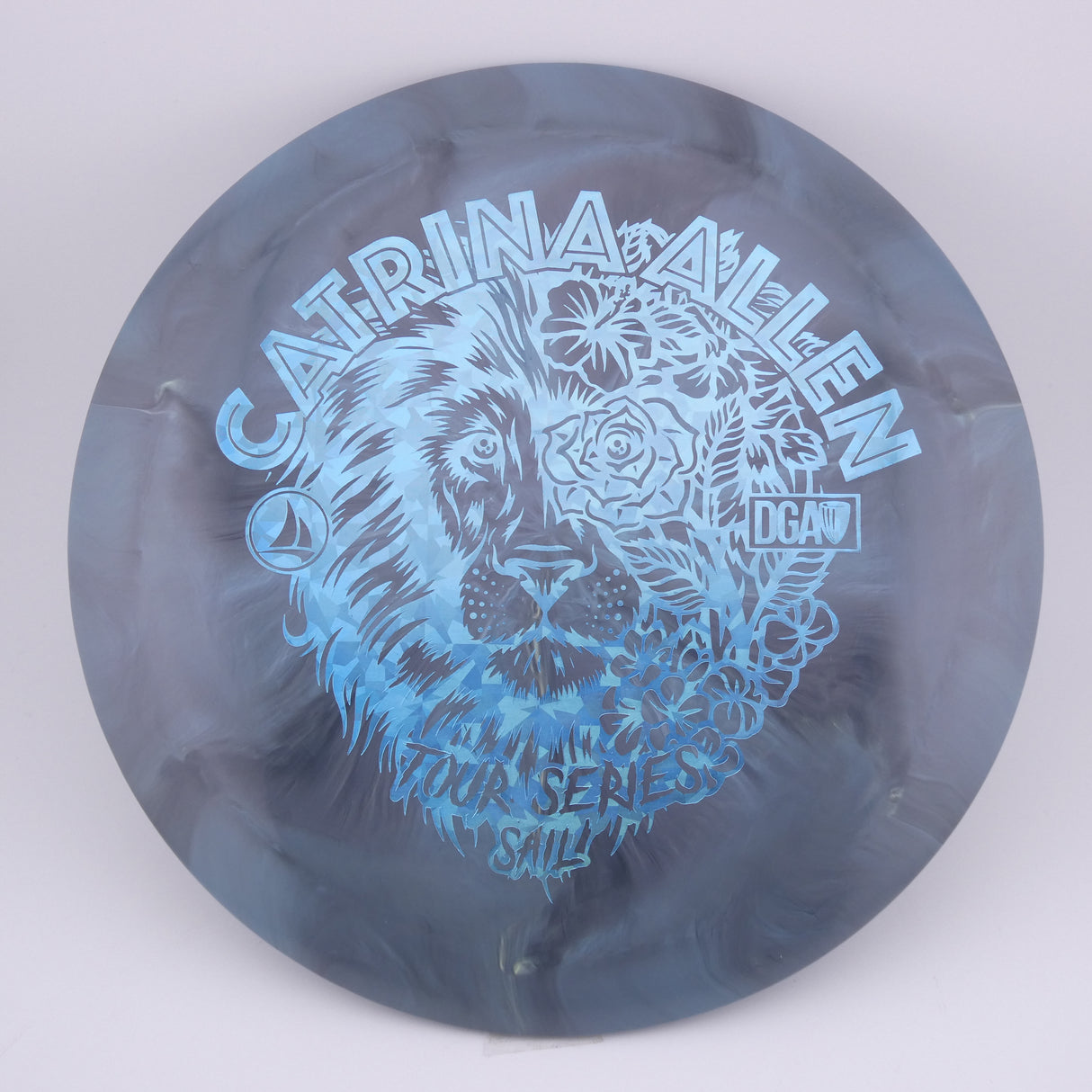 DGA Pro Line Swirl Sail - Catrina Allen 2022 Tour Series distance driver disc golf disc