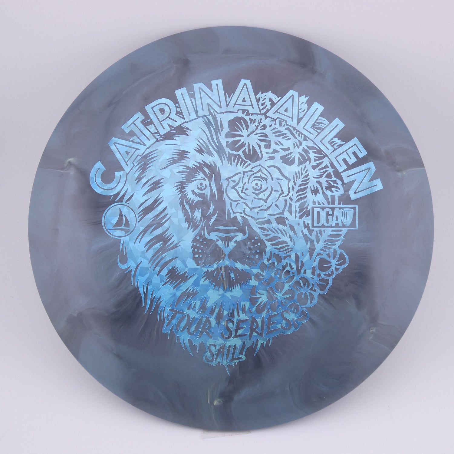 DGA Pro Line Swirl Sail - Catrina Allen 2022 Tour Series distance driver disc golf disc