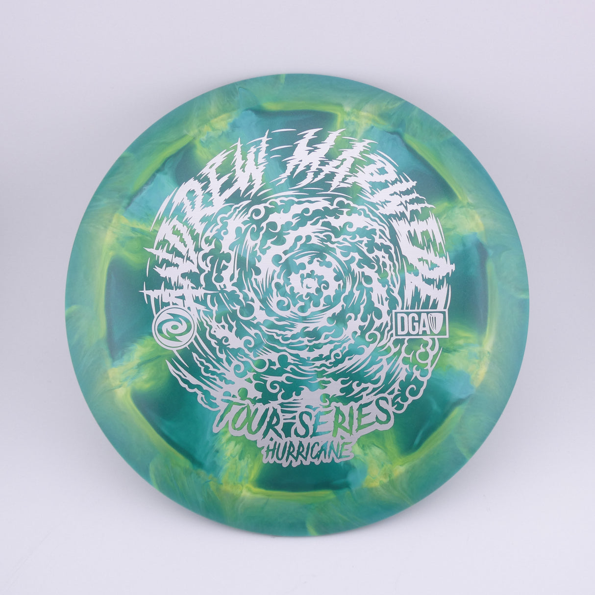 DGA Pro Line Swirl Hurricane - Andrew Marwede 2022 Tour Series 173-174g distance driver disc golf disc