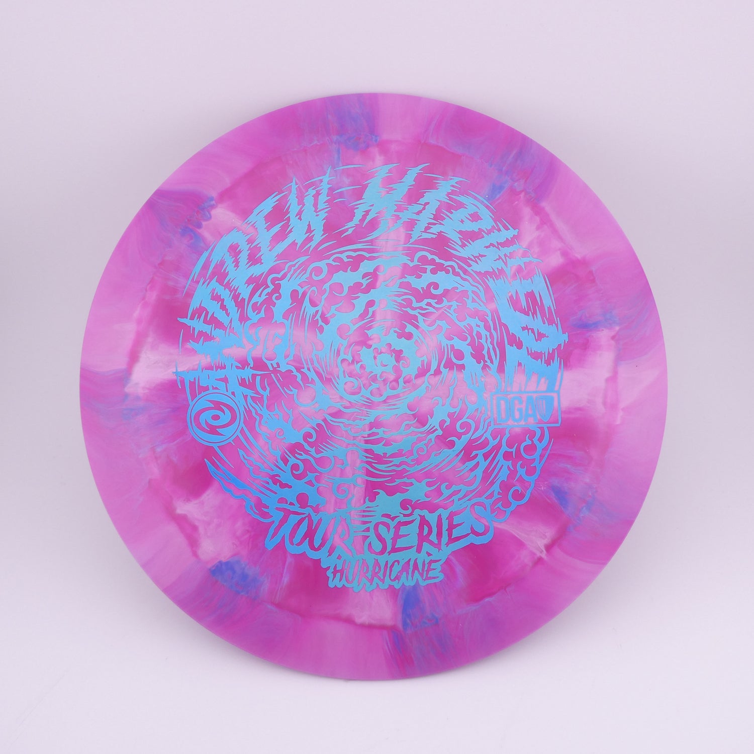 DGA Pro Line Swirl Hurricane - Andrew Marwede 2022 Tour Series 173-174g distance driver disc golf disc