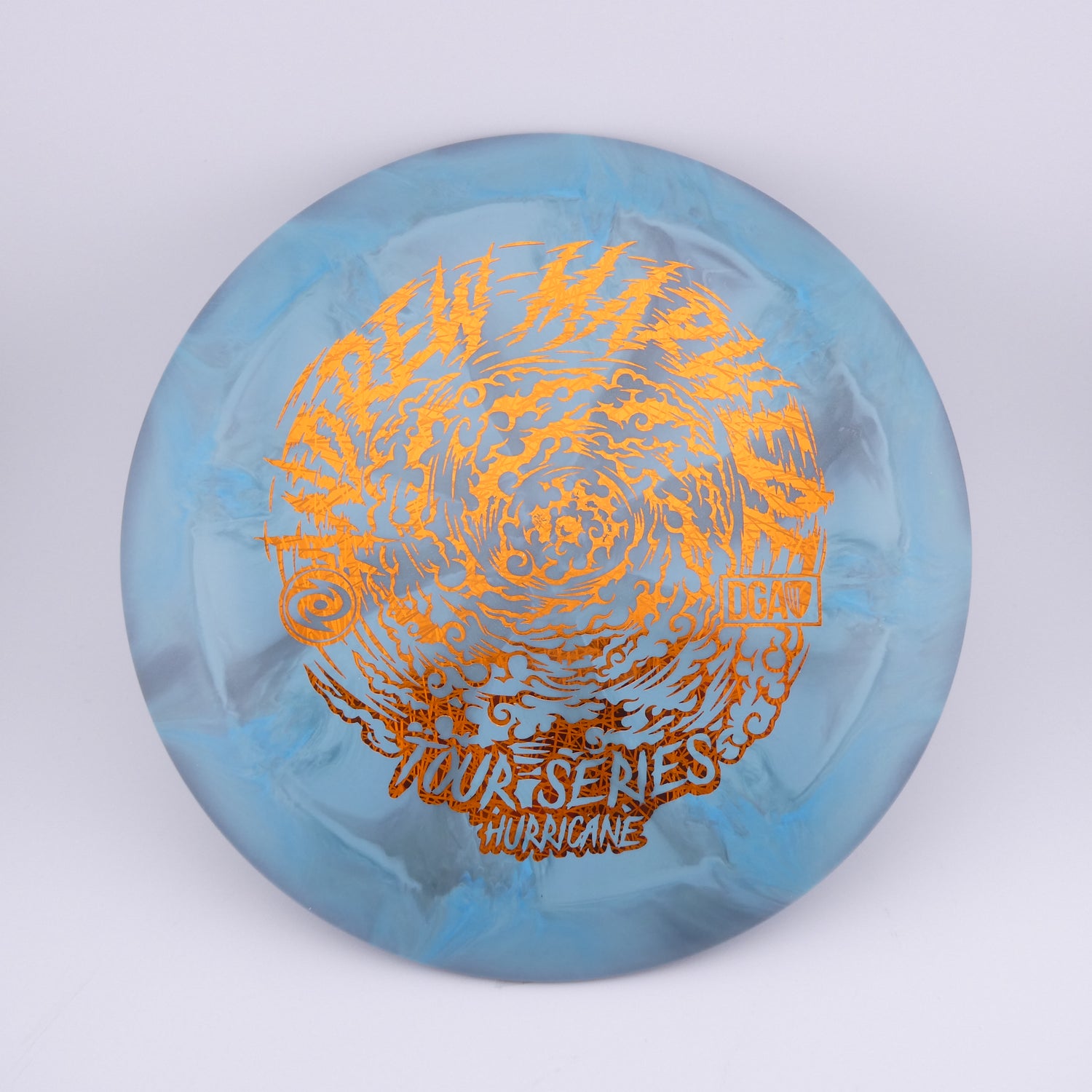 DGA Pro Line Swirl Hurricane - Andrew Marwede 2022 Tour Series 173-174g distance driver disc golf disc