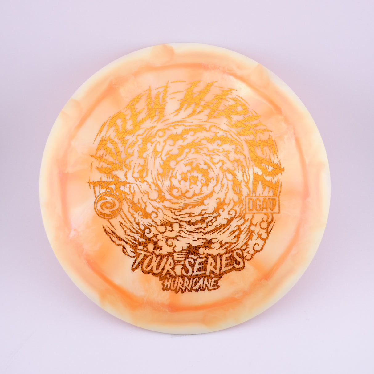 DGA Pro Line Swirl Hurricane - Andrew Marwede 2022 Tour Series 173-174g distance driver disc golf disc