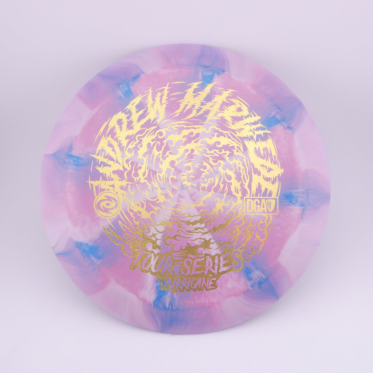 DGA Pro Line Swirl Hurricane - Andrew Marwede 2022 Tour Series 173-174g distance driver disc golf disc