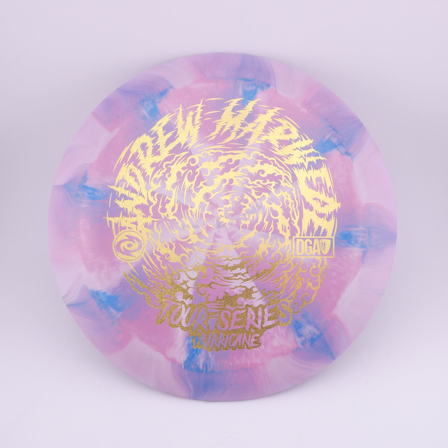 DGA Pro Line Swirl Hurricane - Andrew Marwede 2022 Tour Series 173-174g distance driver disc golf disc