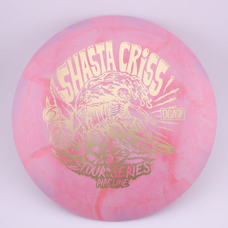DGA Pro Line Swirl Pipeline - Shasta Criss 2022 Tour Series fairway driver disc golf disc