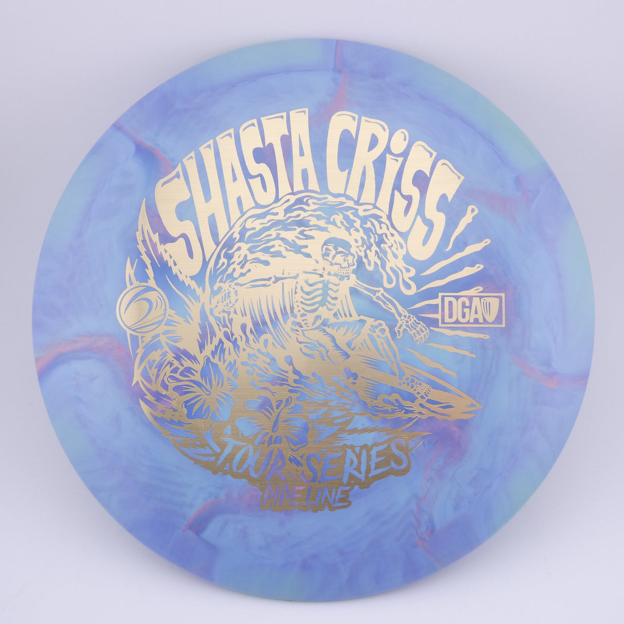 DGA Pro Line Swirl Pipeline - Shasta Criss 2022 Tour Series fairway driver disc golf disc