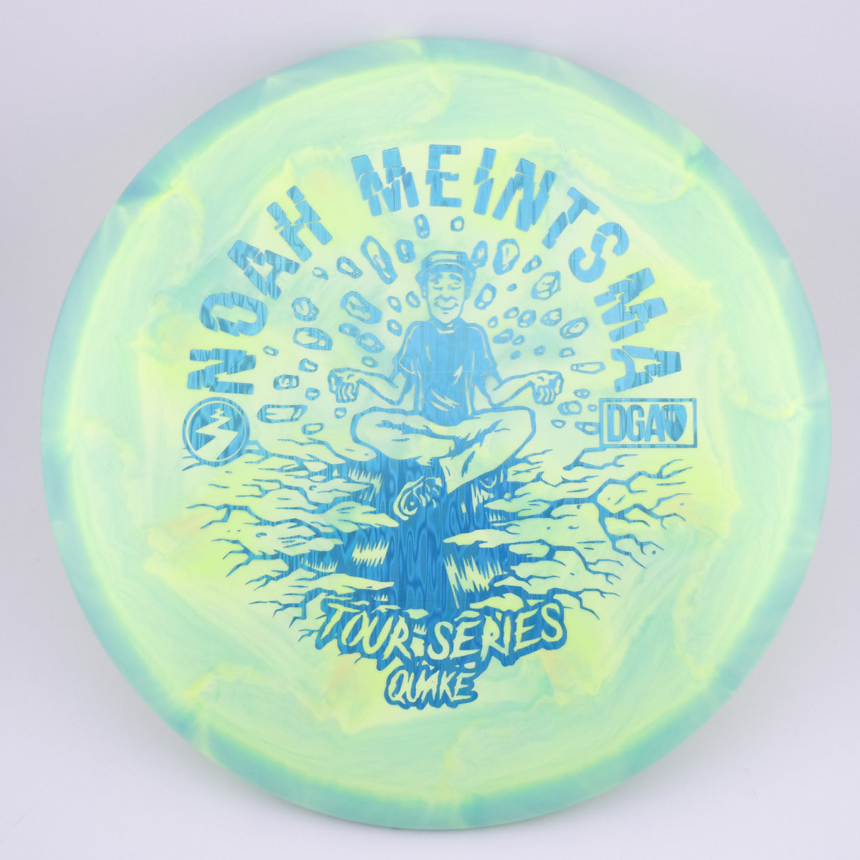 DGA Pro Line Swirl Quake - Noah Meinstma 2022 Tour Series midrange disc golf disc