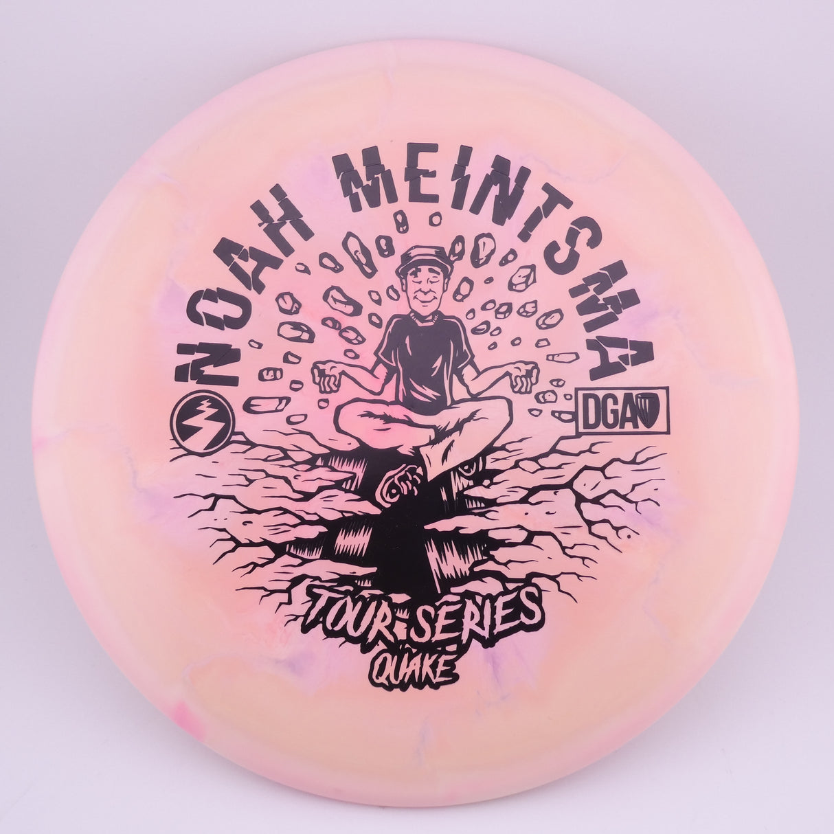 DGA Pro Line Swirl Quake - Noah Meinstma 2022 Tour Series midrange disc golf disc