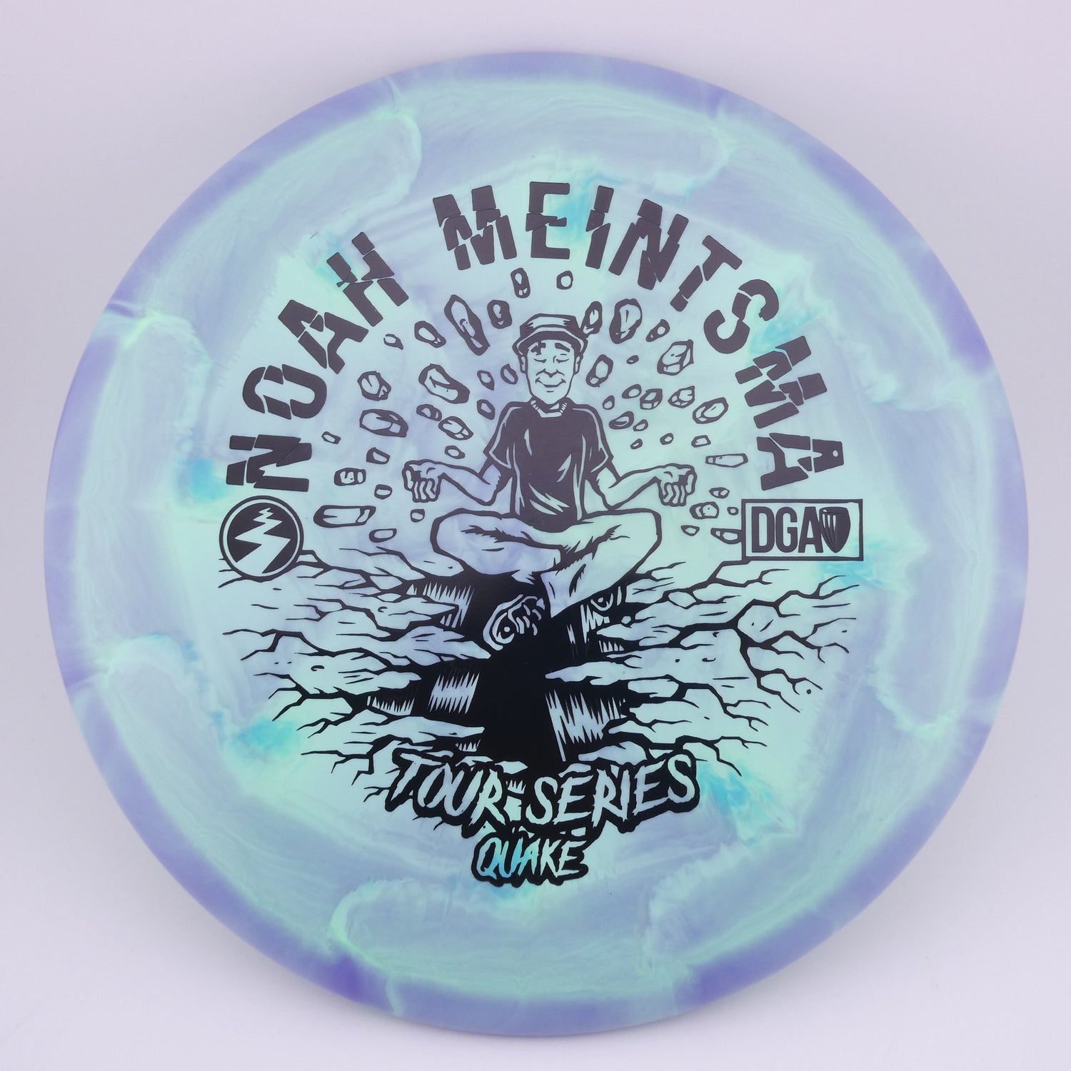 DGA Pro Line Swirl Quake - Noah Meinstma 2022 Tour Series midrange disc golf disc