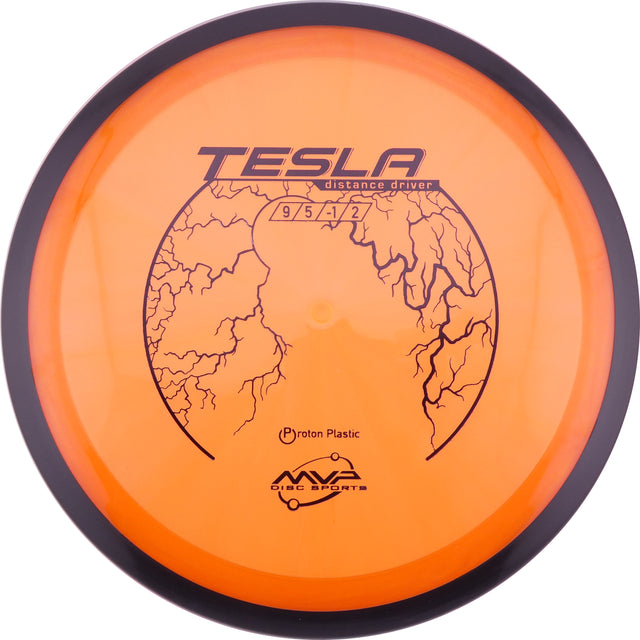 MVP Proton Tesla 155-159g distance driver disc golf disc