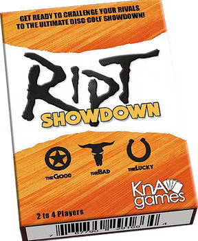 Infinite Ript Showdown - Card Game - disc golf game