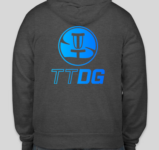 TTDG Active Logo Full-Zip Hoodie
