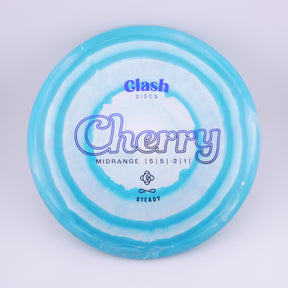 Clash Discs Steady Ring Cherry 173-176g midrange disc golf disc