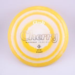 Clash Discs Steady Ring Cherry 173-176g midrange disc golf disc