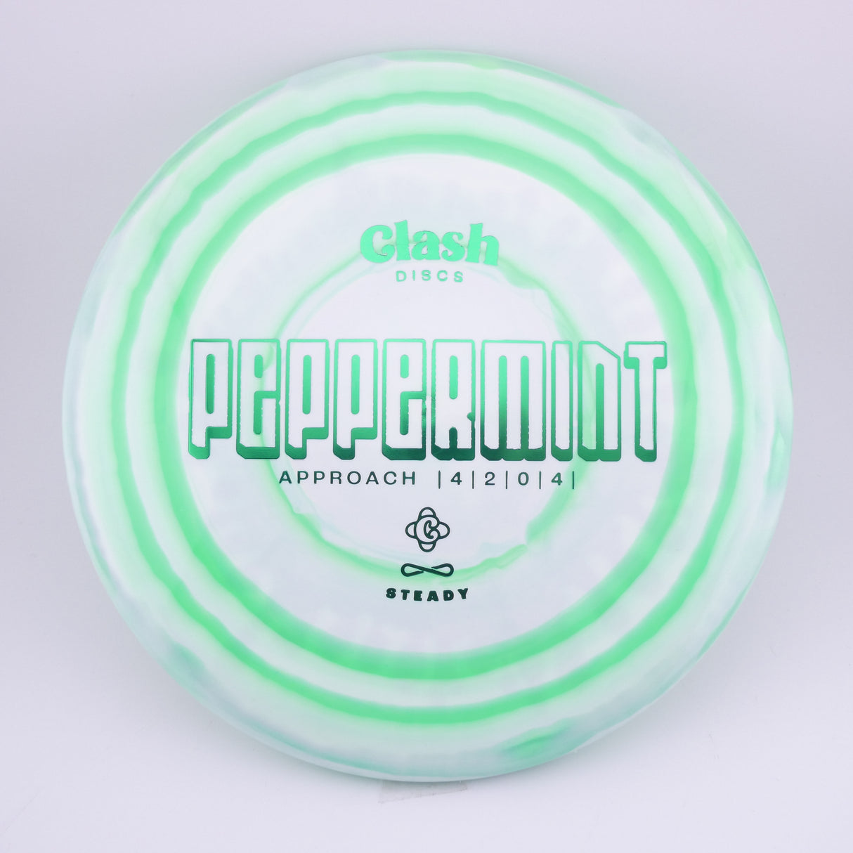 Clash Discs Steady Ring Peppermint 173-176g putt & approach disc disc golf disc