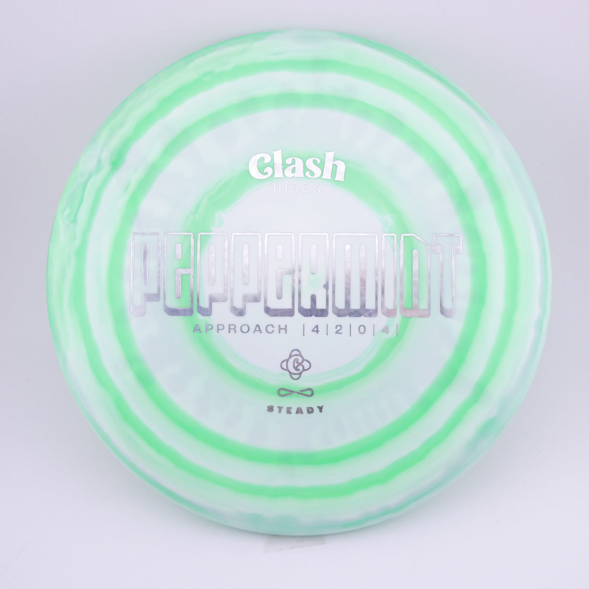 Clash Discs Steady Ring Peppermint 173-176g putt & approach disc disc golf disc
