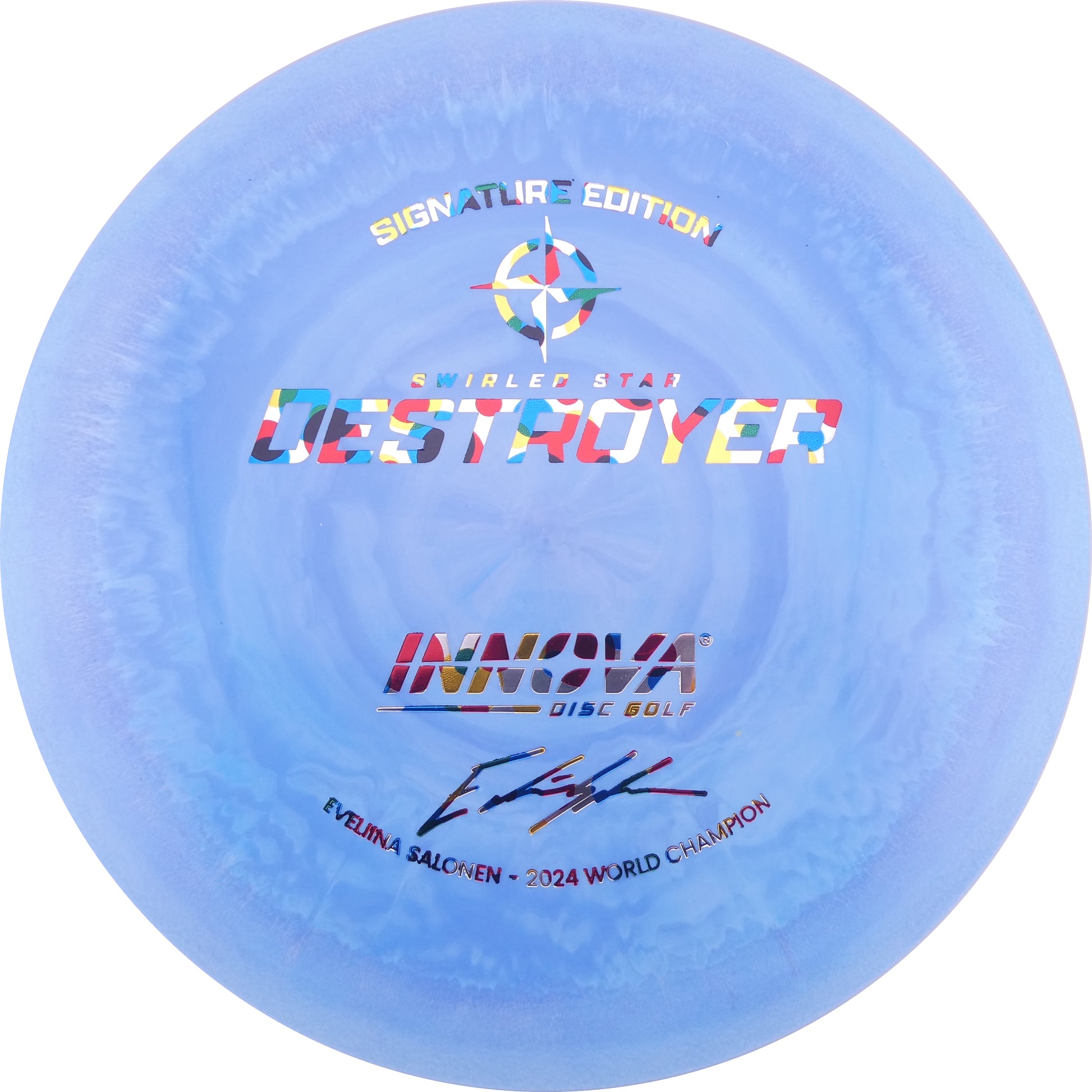 Swirled Star Destroyer Distance Driver - Evaliina Signature Series 140-150g