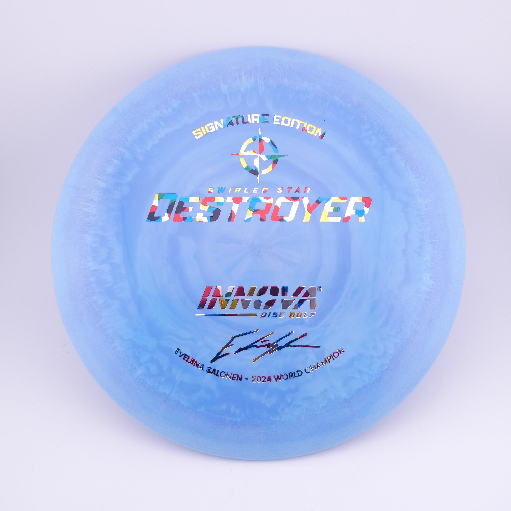 Swirled Star Destroyer Distance Driver - Evaliina Signature Series 140-150g 1