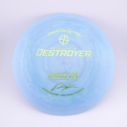 Swirled Star Destroyer Distance Driver - Evaliina Signature Series 140-150g 2