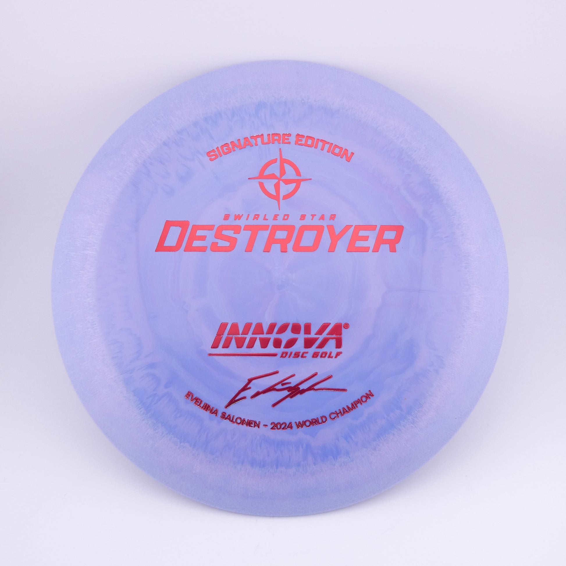 Swirled Star Destroyer Distance Driver - Evaliina Signature Series 140-150g 3