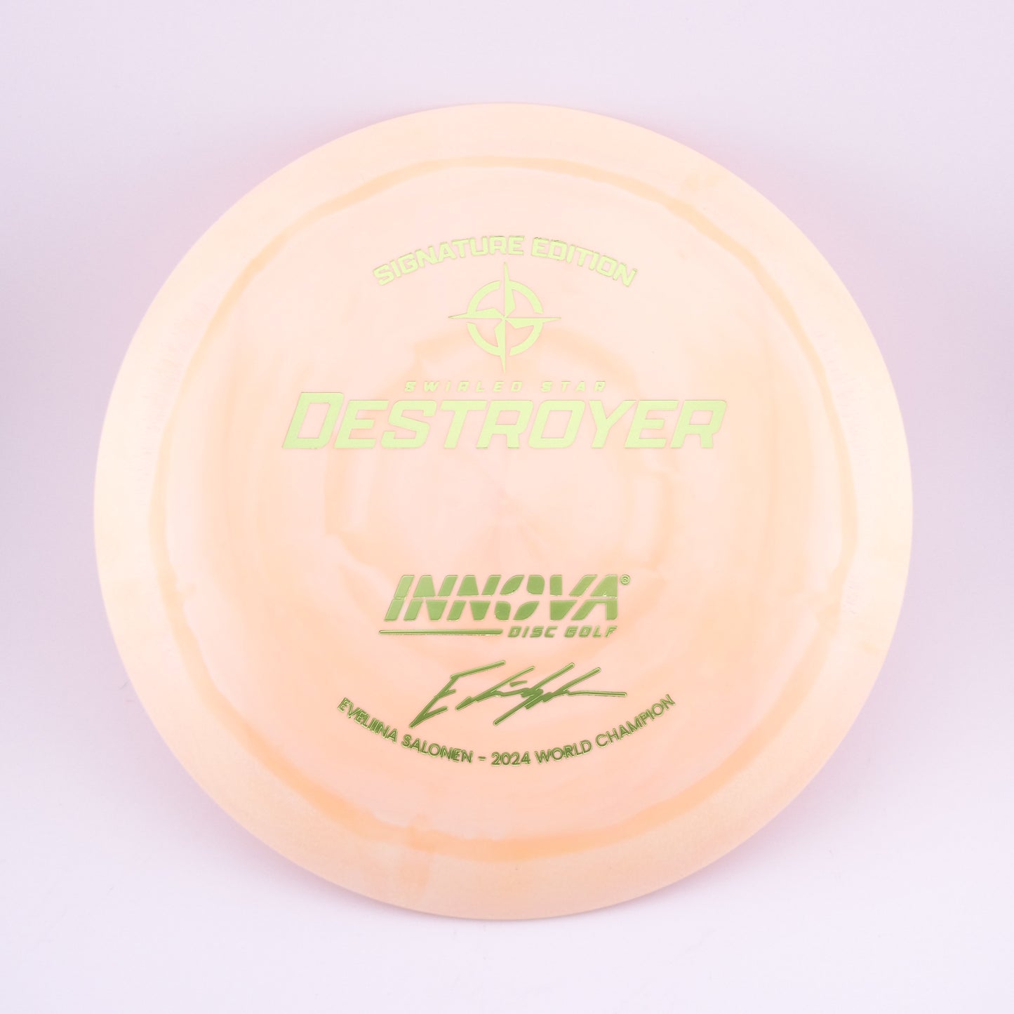 Swirled Star Destroyer Distance Driver - Evaliina Signature Series 140-150g 5