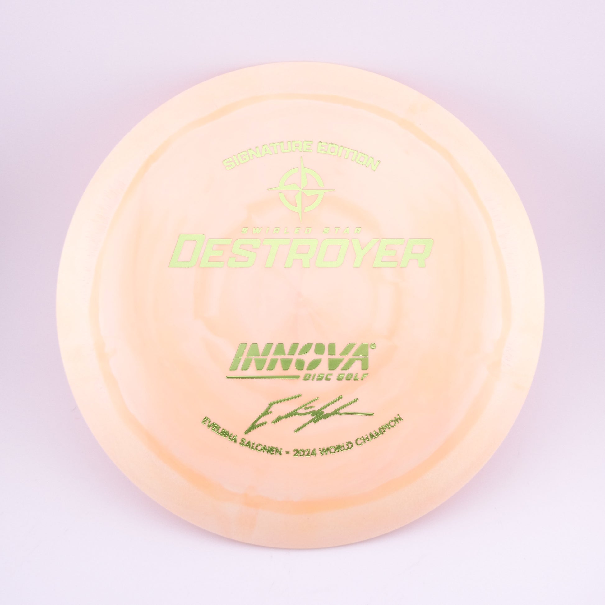 Swirled Star Destroyer Distance Driver - Evaliina Signature Series 140-150g 5