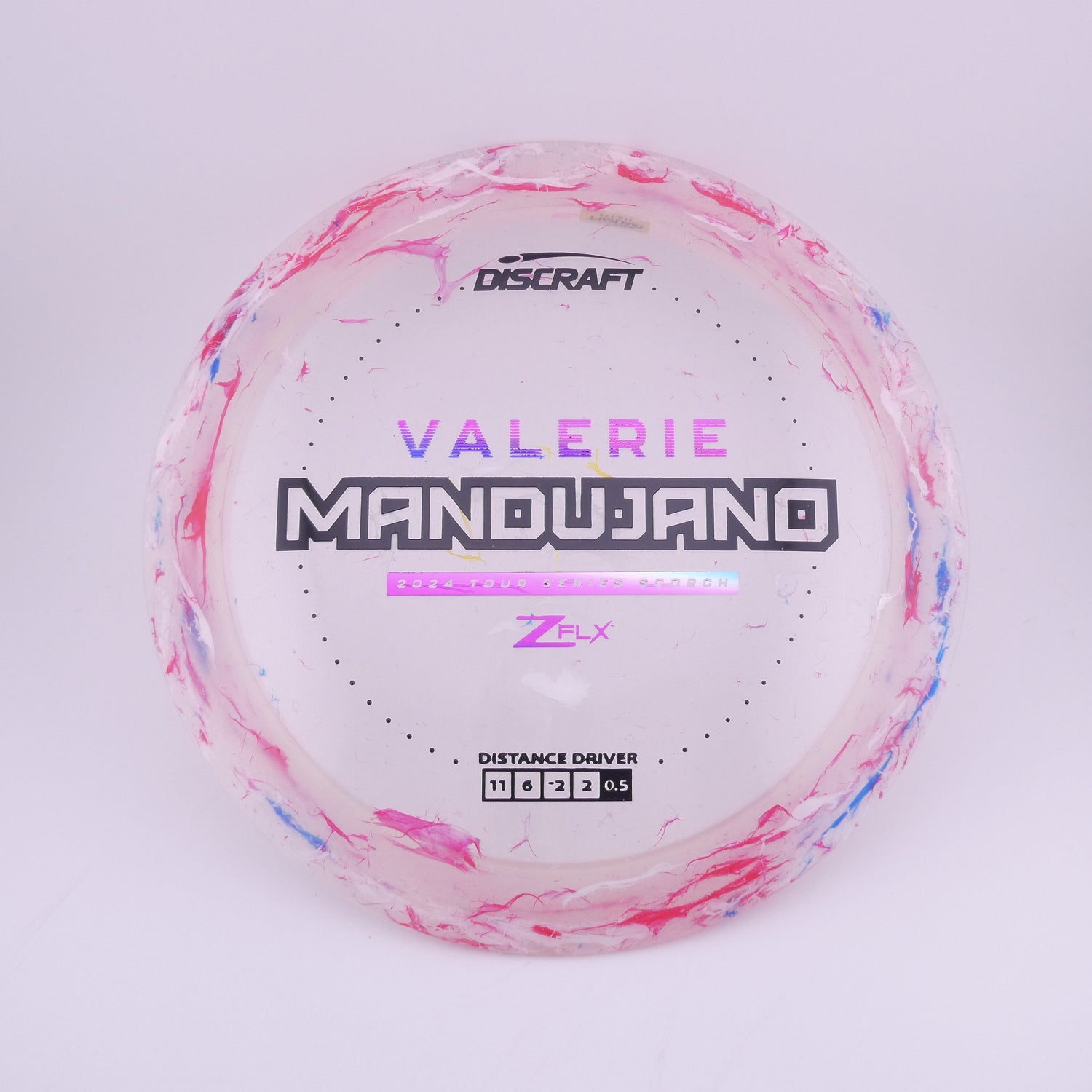 Discraft Jawbreaker Z Flx Scorch - Valerie Mandujano 2024 Tour Series distance driver disc golf disc
