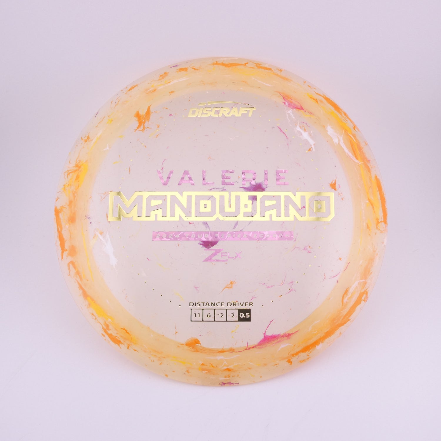 Discraft Jawbreaker Z Flx Scorch - Valerie Mandujano 2024 Tour Series distance driver disc golf disc