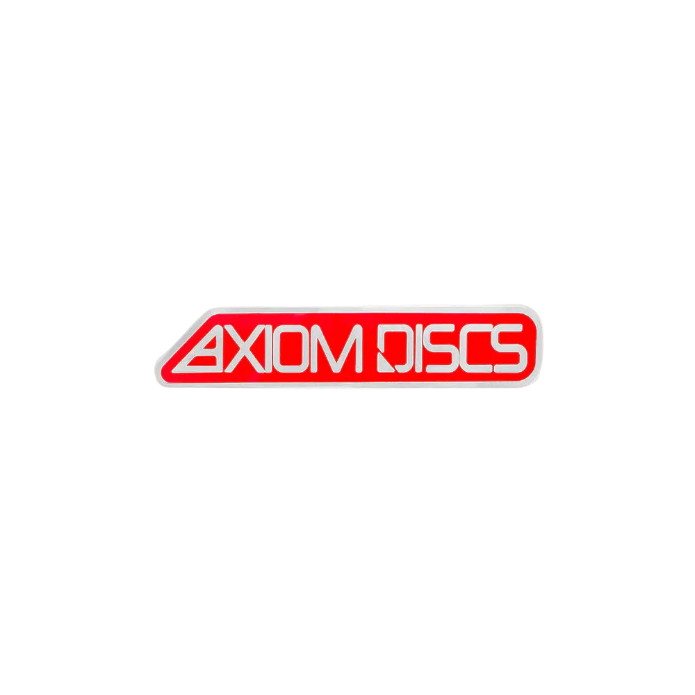 Red 'Axiom Discs' logo on a white background