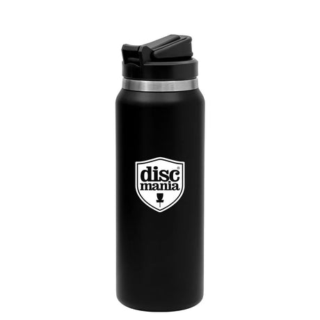 Discmania 32oz Stainless Steel Water Bottle with Straw