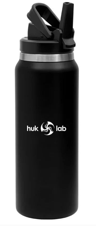 Huk Lab 32oz Stainless Steel Water Bottle with Straw