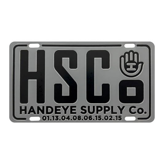 HSCO Mini License Plate