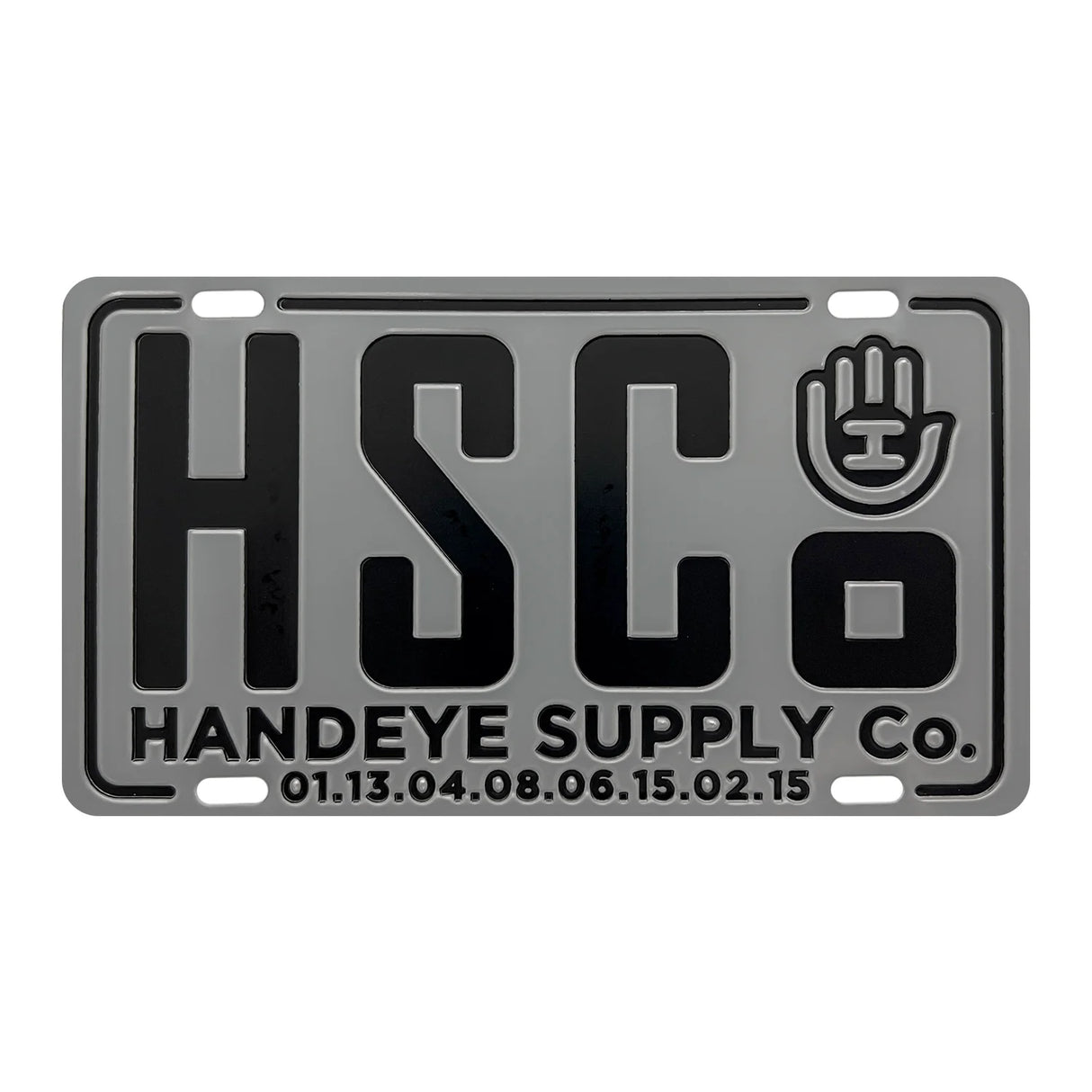 HSCO Mini License Plate