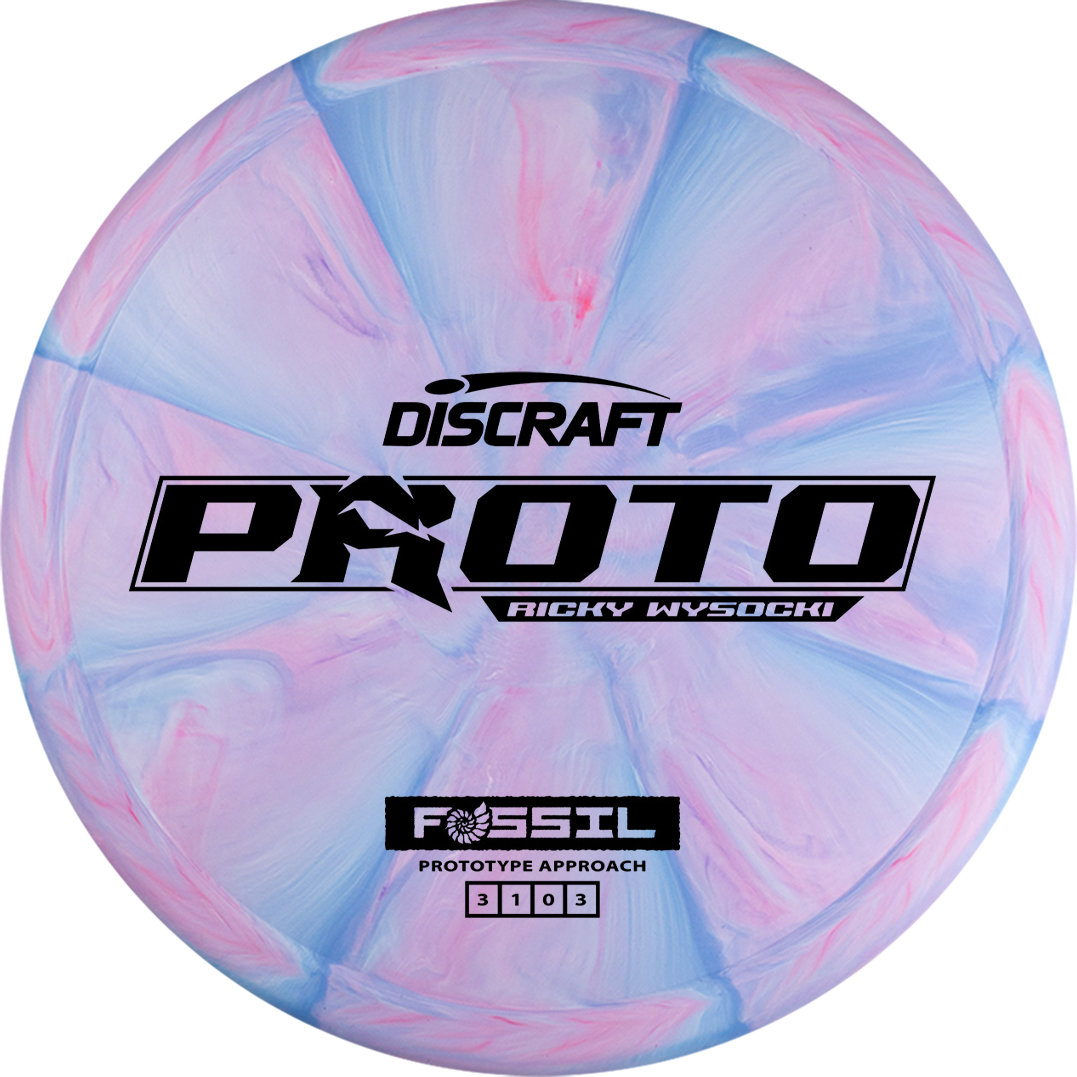 Discraft Ricky Wysocki Prototype Fossil stable putt & approach disc disc golf disc