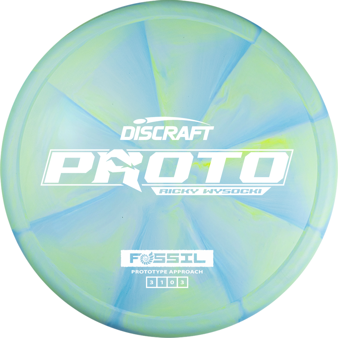 Discraft Ricky Wysocki Prototype Fossil stable putt & approach disc disc golf disc