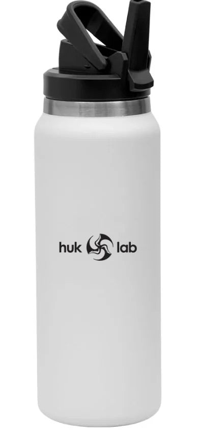 Huk Lab 32oz Stainless Steel Water Bottle with Straw