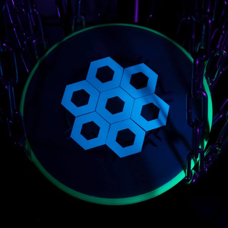 Hive Firefly Glow Vinyl - Blue - disc golf accessory